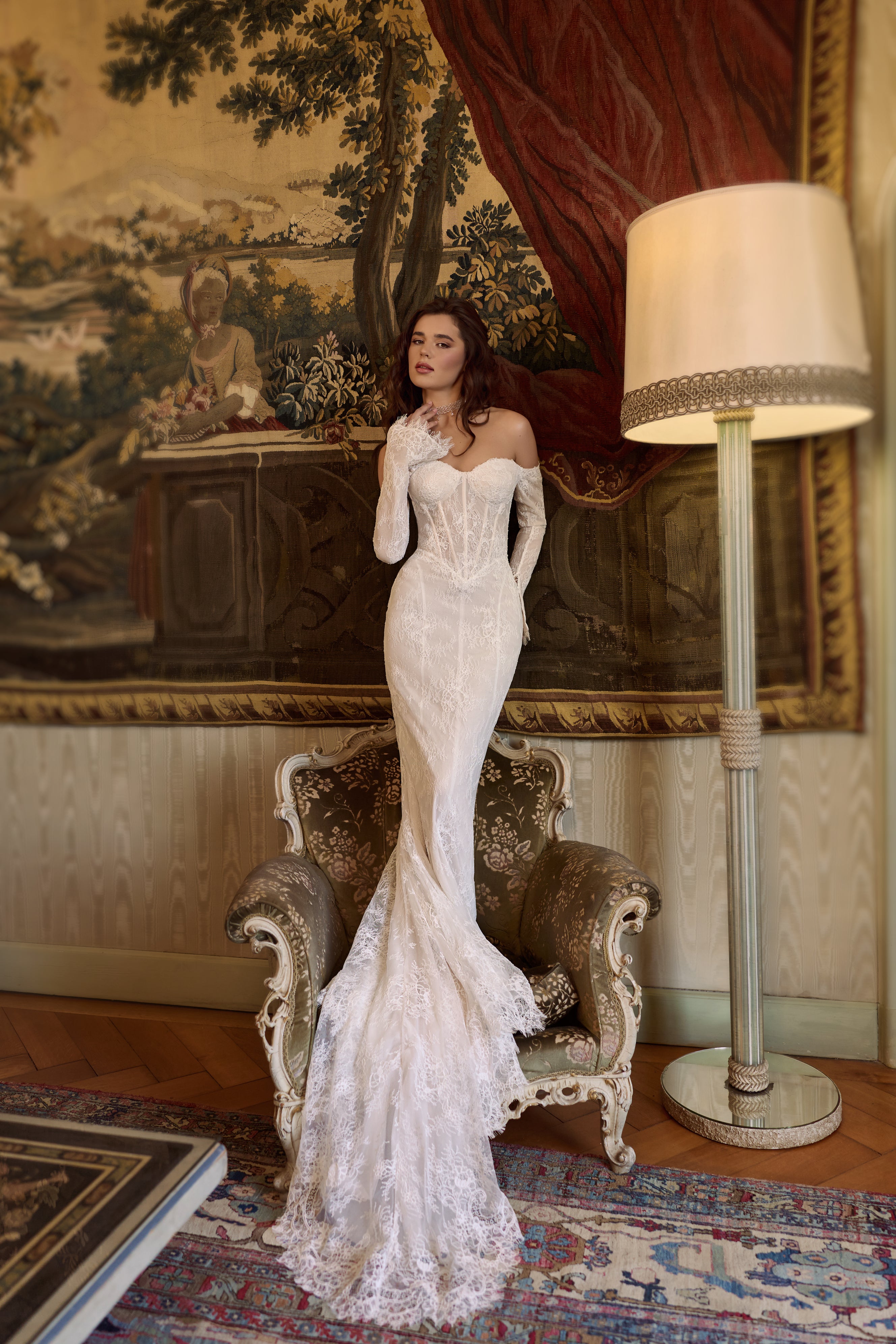 Lace Mermaid Wedding Dress - Anastasia | Victoria Soprano