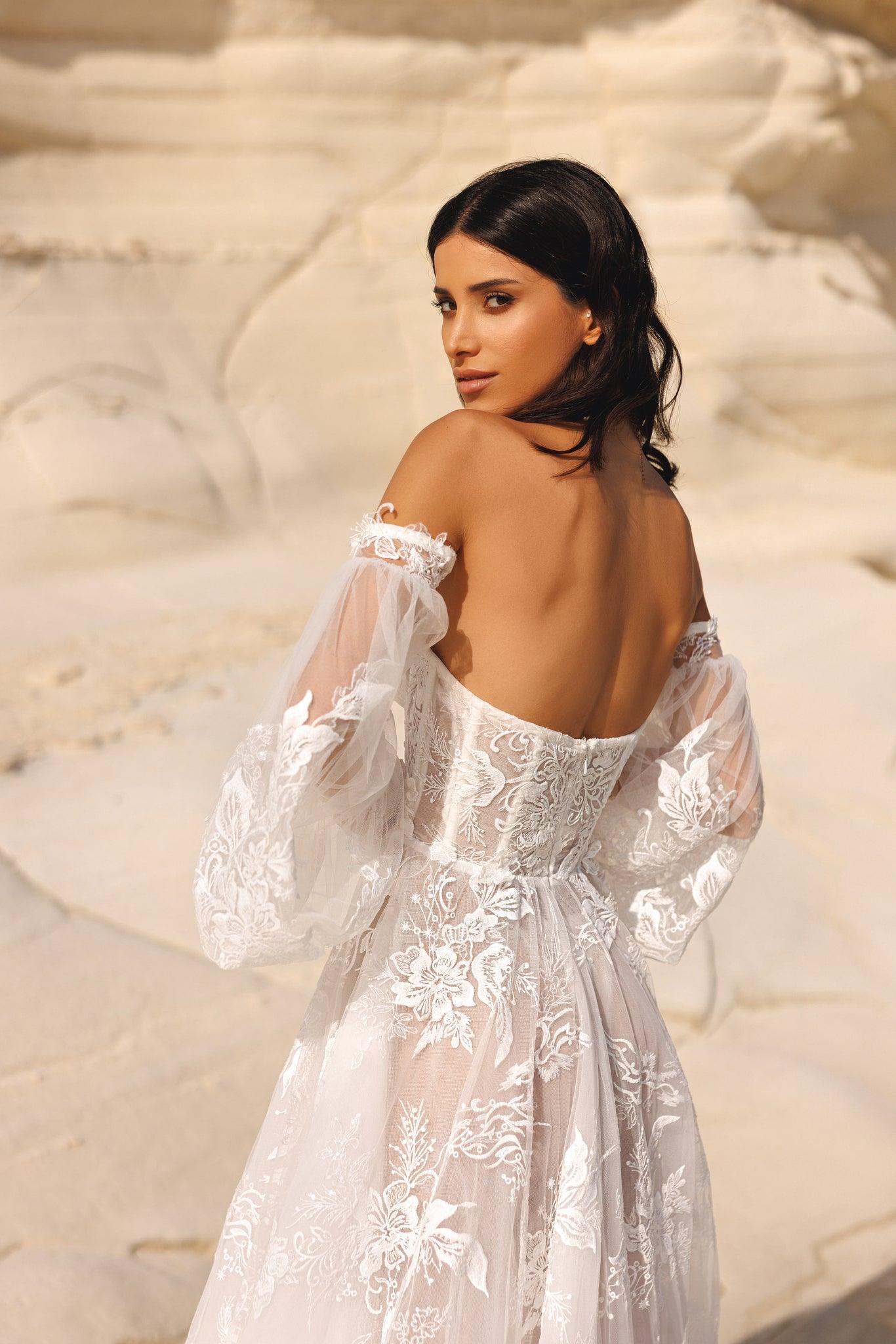 soprano off shoulder dress Briar